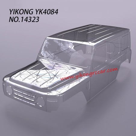 YIKONG YK4084/YK4084Pro Parts Body Shell Clear 14323