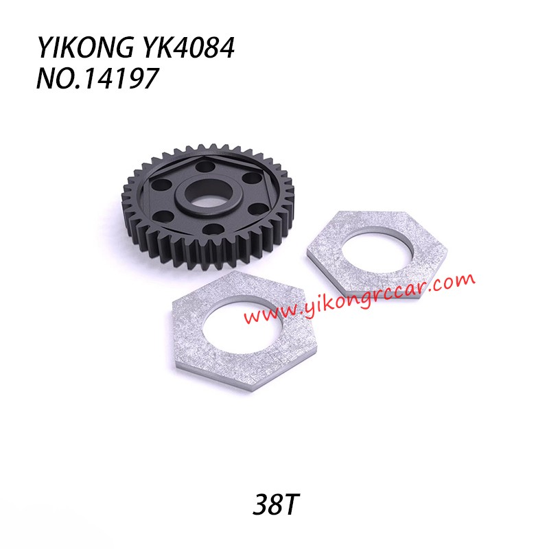 YIKONG YK4084 YK4084Pro RC Car Parts 38T Spur Gear 14197