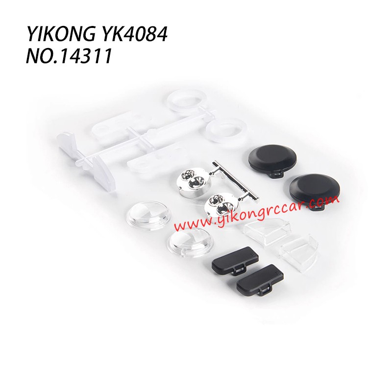 YIKONG YK4084/Pro RC Crawler Parts Headlight Set 14311