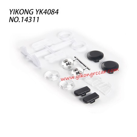 YIKONG YK4084/Pro RC Crawler Parts Headlight Set 14311