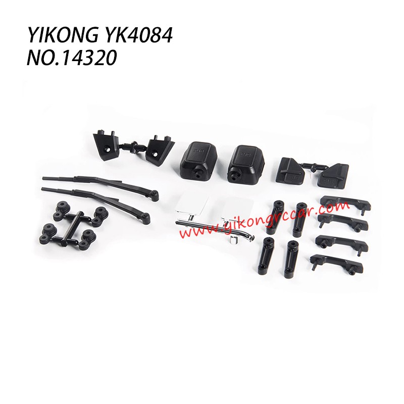 YIKONG YK4084/Pro RC Car Parts Body Shell Accessories Set 14320