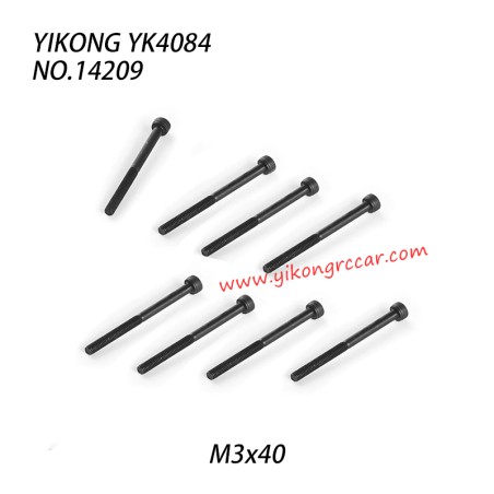 YIKONG YK4084/Pro RC Car Parts Screw Kit