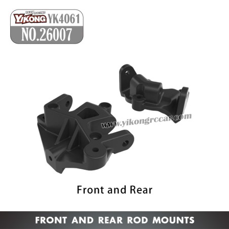 YIKONG YK4061 RC Car Parts Front and Rear Rod Mounts 26007