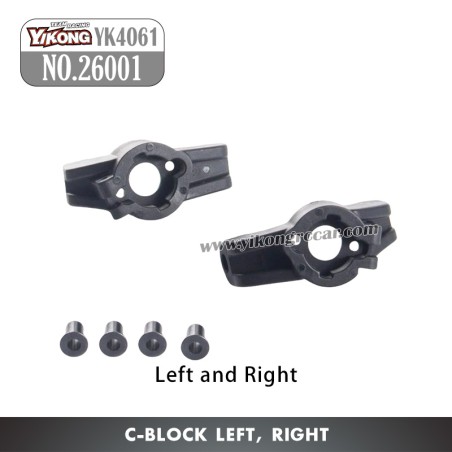 YIKONG YK4061 RC Car Parts C-Block (Left, Right) 26001