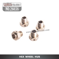 YIKONG YK4061 RC Car Parts Hex Wheel Hub 26038