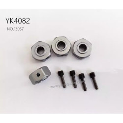 YIKONG YK4082 Parts aluminum alloy hexagonal wheel seat 13057