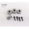 YIKONG YK4082 Parts aluminum alloy hexagonal wheel seat 13057