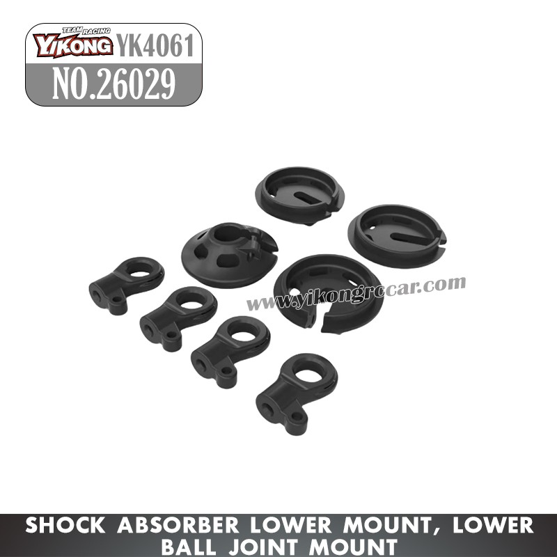 YIKONG YK4061 Parts Shocks lower mount, lower ball joint mount 26029