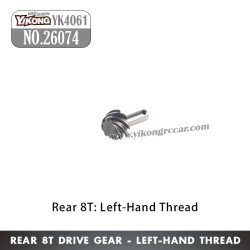 YIKONG YK4061 Parts 8T Rear Drive Gear Left-Hand Thread 26074