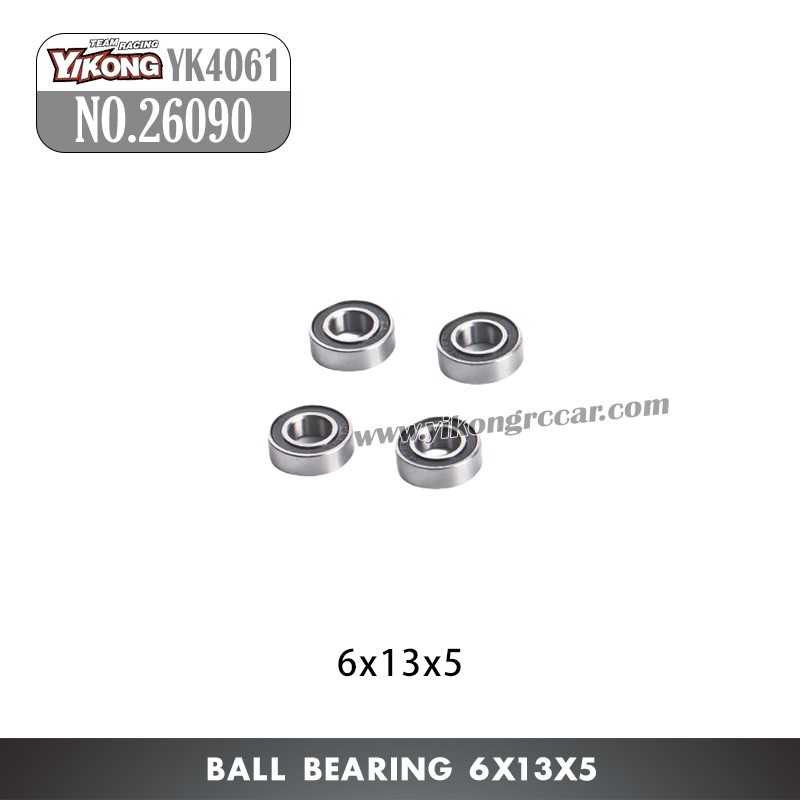 YIKONG YK4061 Parts Ball bearing 6x13x5 26090