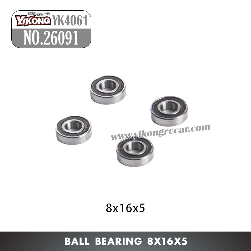 YIKONG YK4061 Parts Ball bearing 8x16x5 26091
