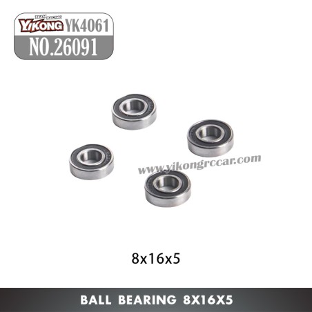 YIKONG YK4061 Parts Ball bearing 8x16x5 26091