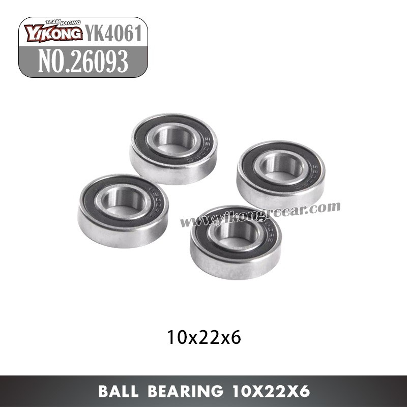 YIKONG YK4061 Parts Ball bearing 10x22x6 26093