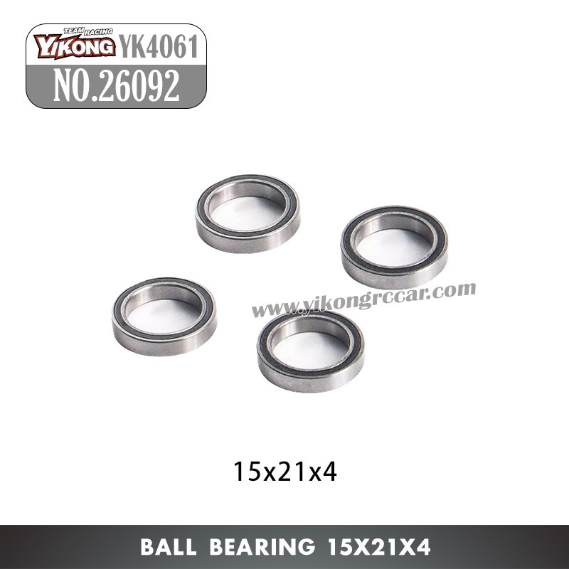 YIKONG YK4061 Parts Ball bearing 15x21x4 26092