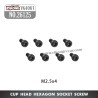 YIKONG YK4061 Parts Cup head hexagon socket screw M2.5x4 26125