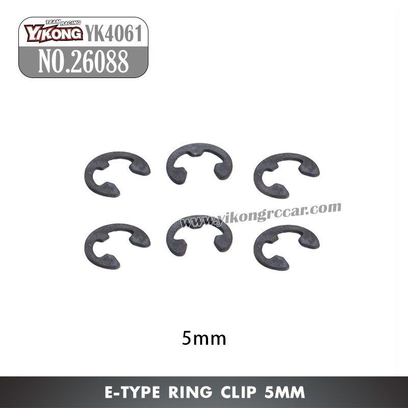 YIKONG YK4061 RC Crawler Parts E-type ring clip 5mm 26088