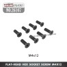 YIKONG YK4061 Parts Flat-head hex socket screw M4x12 26107