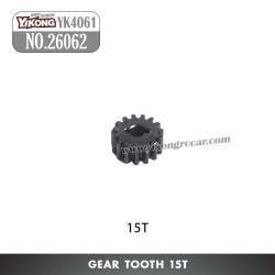 YIKONG YK4061 RC Crawler Parts Gear tooth 15T 26062