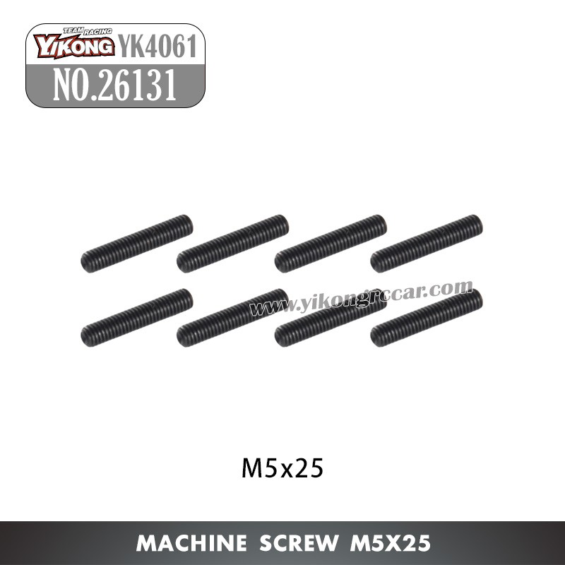 YIKONG YK4061 RC Crawler Parts Machine Screw M5x25 26131