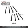 YIKONG YK4061 Parts Pan-head hex socket screw M3x38 26115