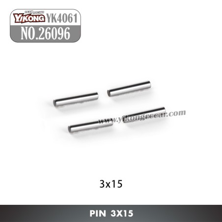 YIKONG YK4061 Parts Pin 3x15 26096