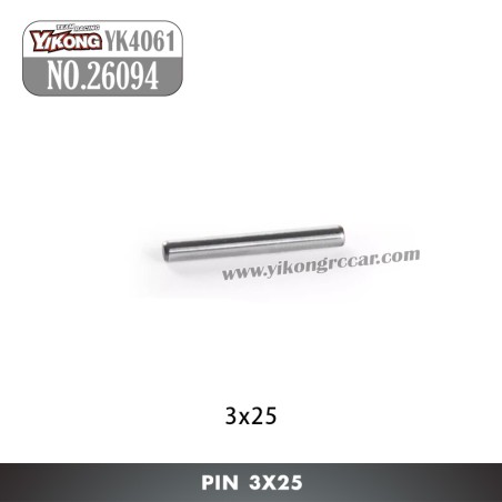 YIKONG YK4061 RC Crawler Parts Pin 3x25 26094
