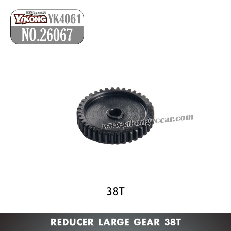 YIKONG YK4061 RC Car Parts Reducer Large Gear 38T 26067