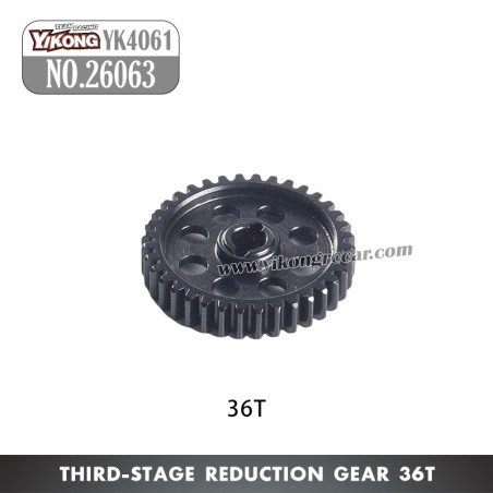 YIKONG YK4061 Parts Third-stage reduction gear 36T 26063