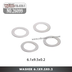 YIKONG YK4061 Parts Washer 6.1x9.5x0.2 26099