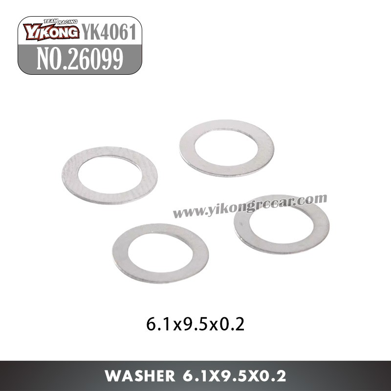 YIKONG YK4061 Parts Washer 6.1x9.5x0.2 26099