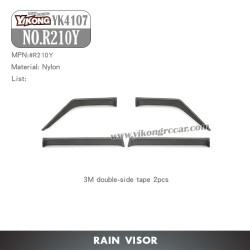YIKONG YK4107 Parts Rain Visor R210Y