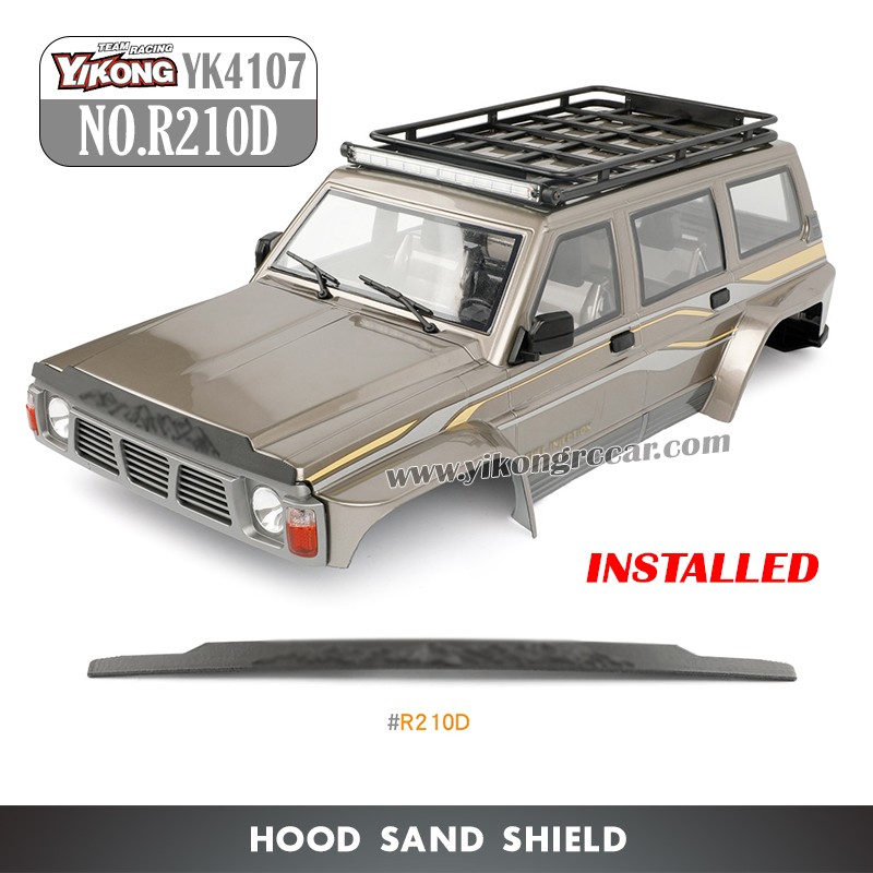 YIKONG YK4107 Parts Hood Sand Shield R210D