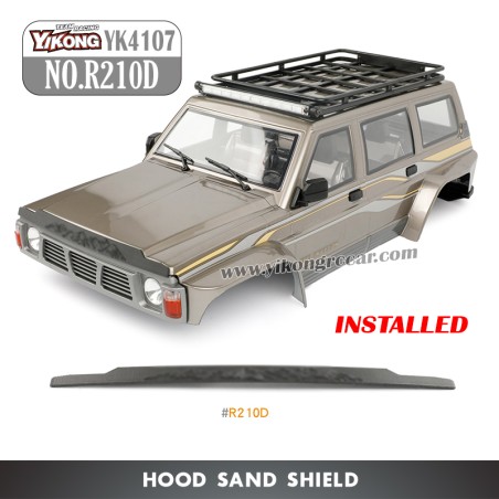 YIKONG YK4107 Parts Hood Sand Shield R210D