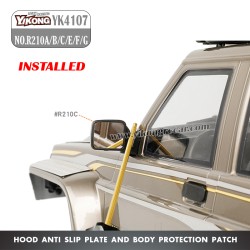YIKONG YK4107 Parts Hood Anti Slip Plate and Body Protection Patch R210A/B/C/E/F/G