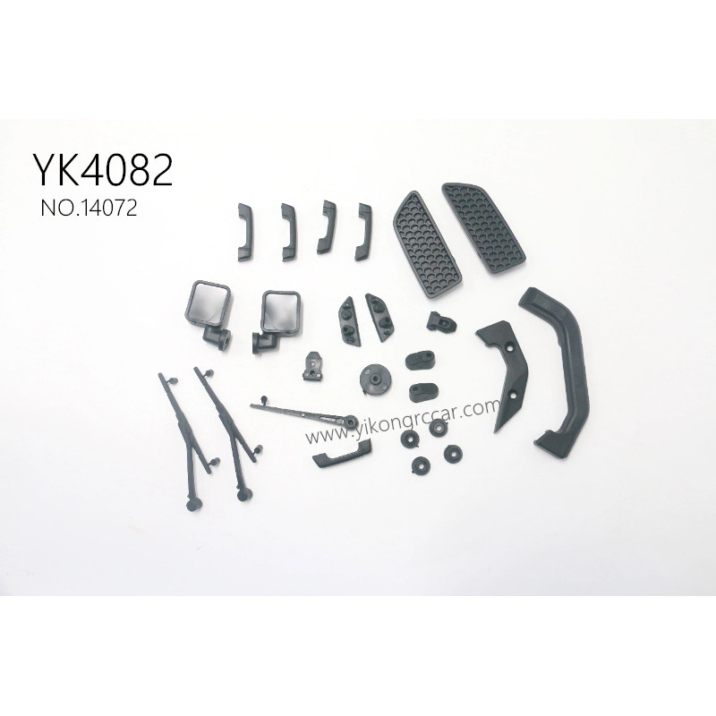 YIKONG YK4082 RC Car Parts Door Accessories Set 14072