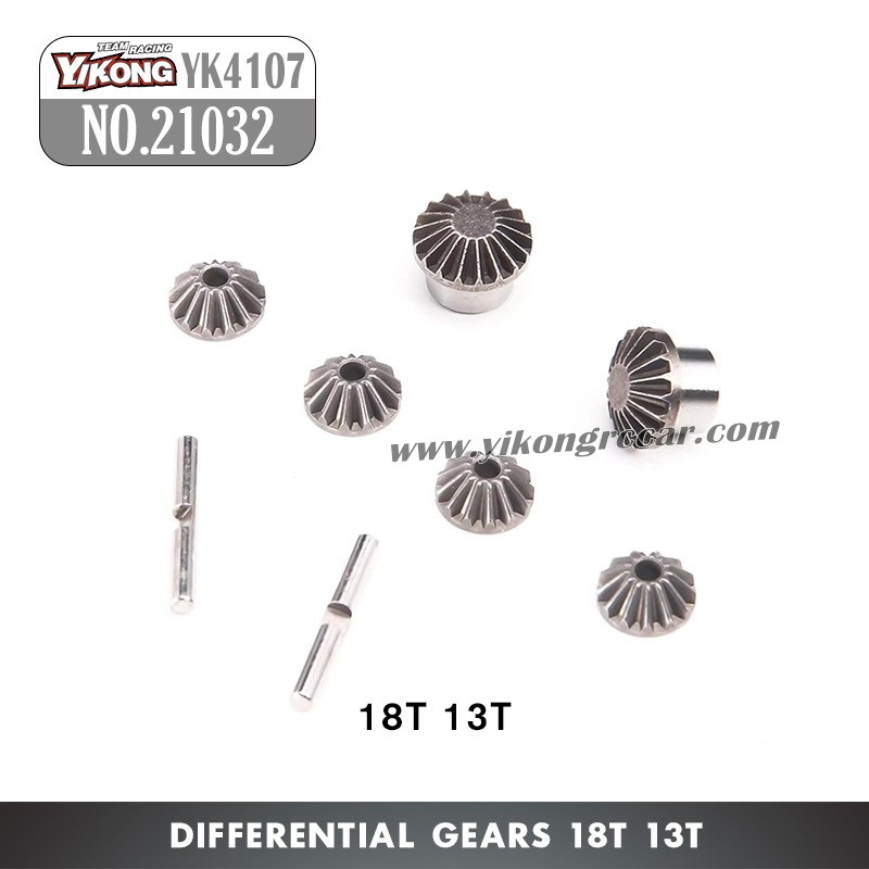 YIKONG YK4107 Parts differential gear set (18T 13T) 21032