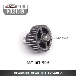 YIKONG YK4107 Climbing RC Car Parts Wave box gear (33T 15T-M0.6) 21049