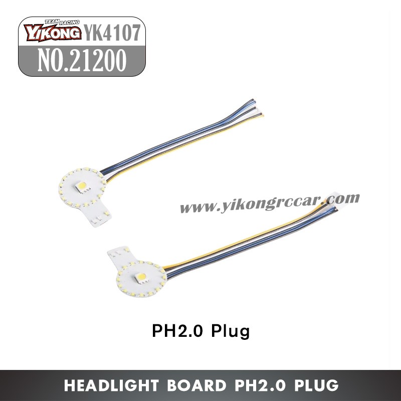 YIKONG YK4107 Parts Headlight Board (PH2.0 Plug) 21200