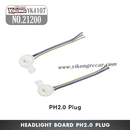 YIKONG YK4107 Parts Headlight Board (PH2.0 Plug) 21200