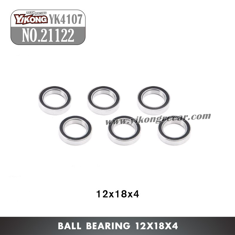 YIKONG YK4107 RC Car Parts Ball Bearing (12x18x4) 21122