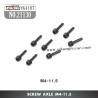 YIKONG YK4107 RC Crawler Parts Screw Axle (M4-11.5) 21130