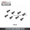 YIKONG YK4107 RC Crawler Parts Button Head Screws (M3x8) 21135
