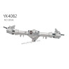 YIKONG YK4082 Pro Parts Aluminum Alloy Original Front Axle Assembly 12036