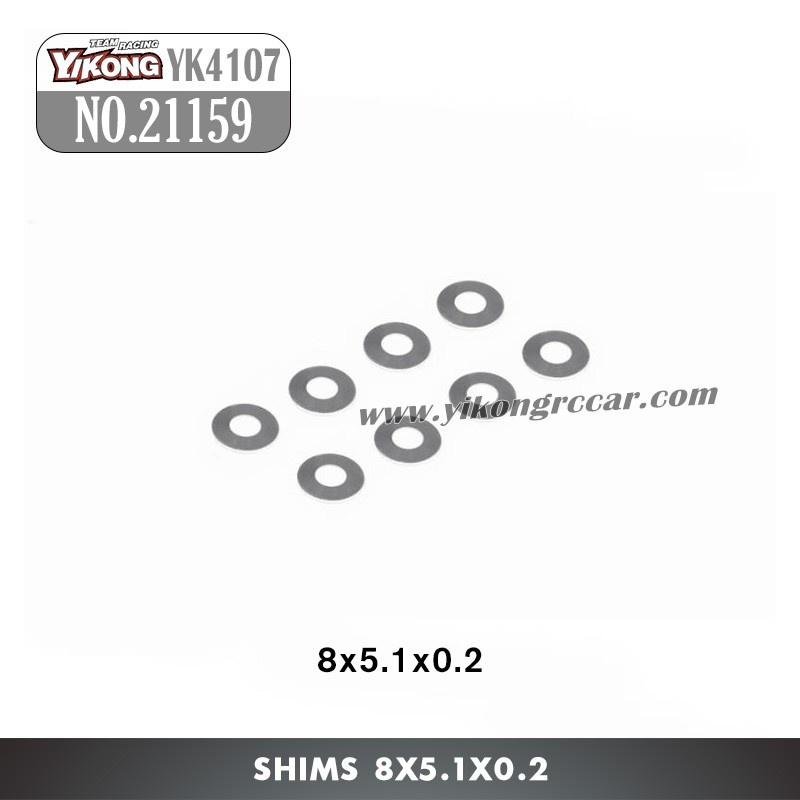 YIKONG YK4107 Parts Shims (8x5.1x0.2 )21159