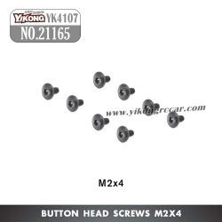 YIKONG YK4107 RC Car Parts Button Head Screws (M2x4) 21165