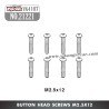 YIKONG YK4107 RC Car Parts Button Head Screws (M2.5x12) 21221