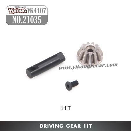 YIKONG YK4107Pro RC Crawler Parts 11T Driving Gear 21035