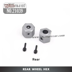 YIKONG YK4107Pro RC Crawler Parts Rear Hexagonal Wheel Seat 21039