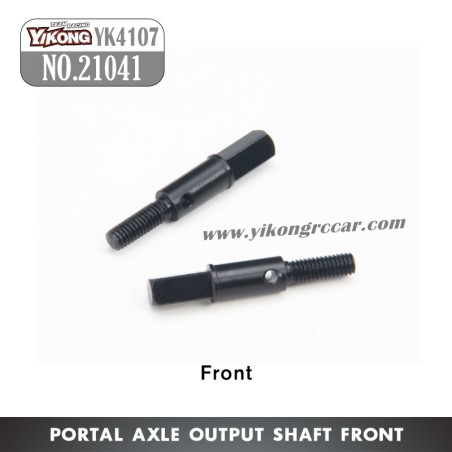 YIKONG YK4107Pro RC Crawler Parts Output Axle (Front) 21041