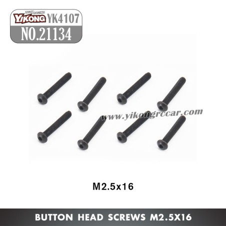 YIKONG YK4107Pro Parts Pan Head Hex Socket Screws (M2.5x16) 21134